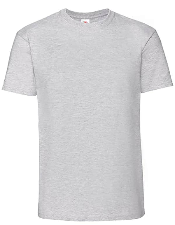 Iconic 195 Ringspun T - Heather Grey