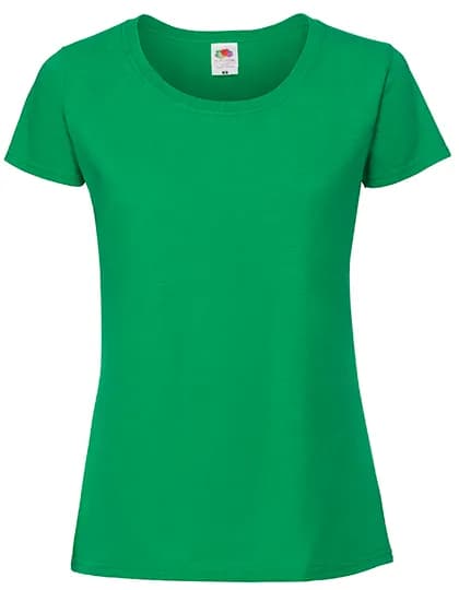 Ladies Iconic 195 Ringspun T - Kelly Green