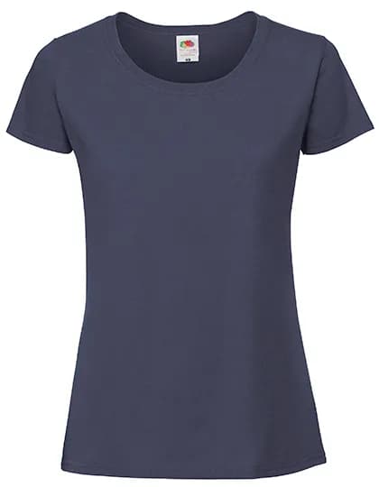 Ladies Iconic 195 Ringspun T - Navy