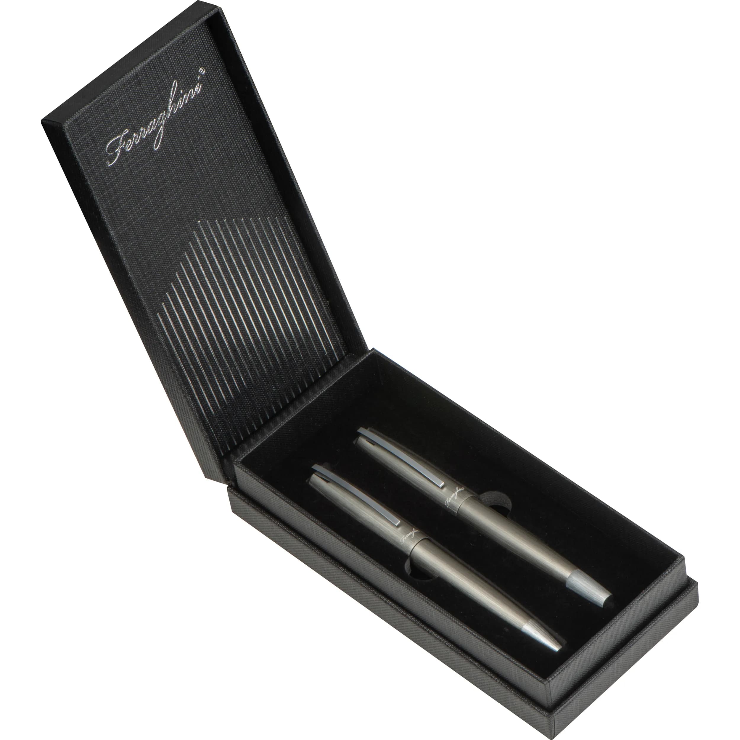 Ferraghini Schreibset matt GERARDO - grau