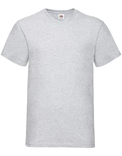 Valueweight V-Neck T - Heather Grey