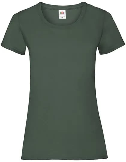 Ladies´ Valueweight T - Bottle Green