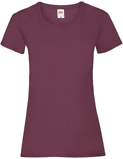 Ladies´ Valueweight T - Burgundy