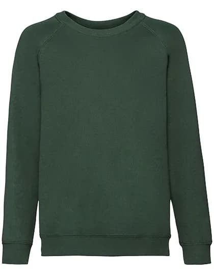 Kids´ Classic Raglan Sweat - Bottle Green