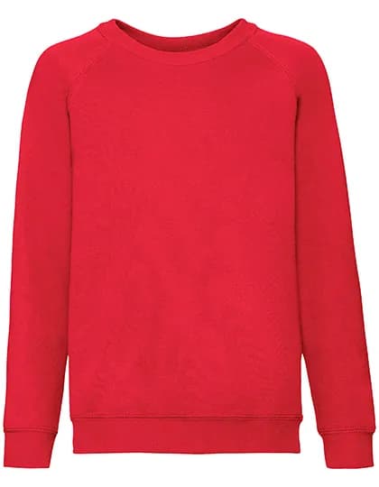 Kids´ Classic Raglan Sweat - Red