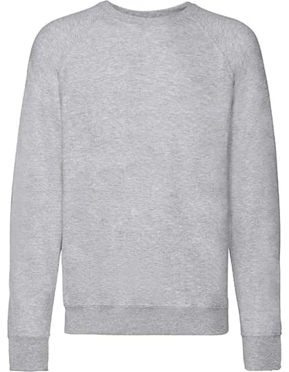 Lightweight Raglan Sweat - Heather Grey
