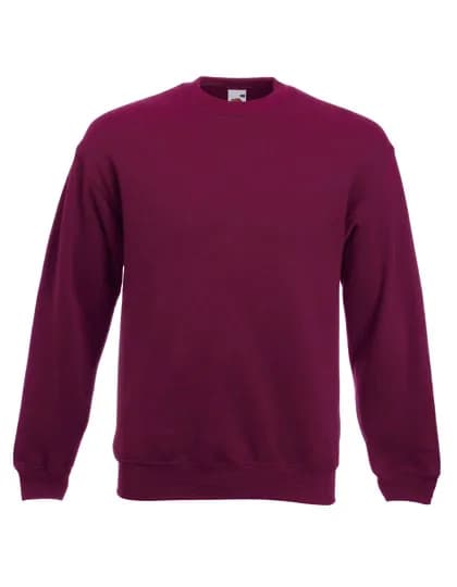 Classic Set-in Sweat - Burgundy