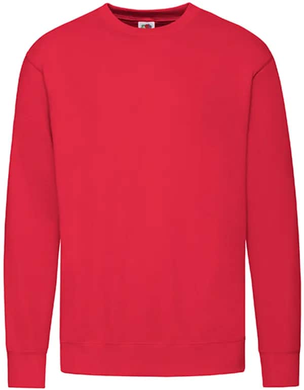 Lightweight Set-In Sweat - Red