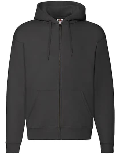 Premium Hooded Sweat Jacket - Black