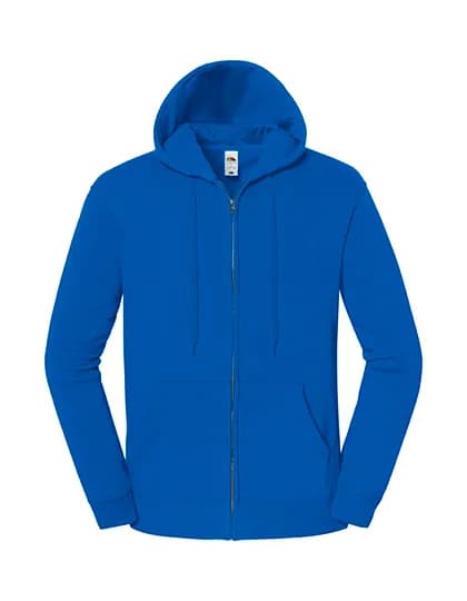 Iconic Premium Hooded Sweat Jacket - Royal Blue