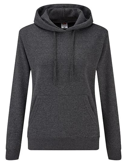 Ladies´ Classic Hooded Sweat - Dark Heather Grey