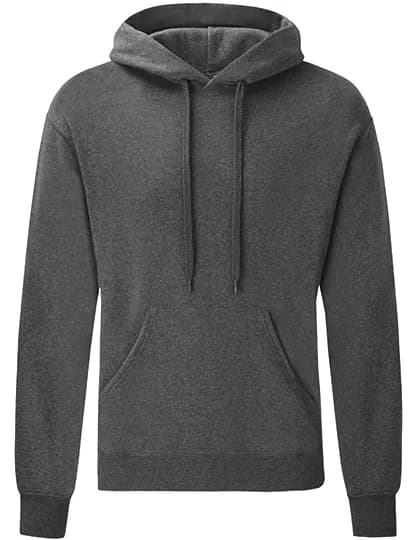 Classic Hooded Sweat - Dark Heather Grey