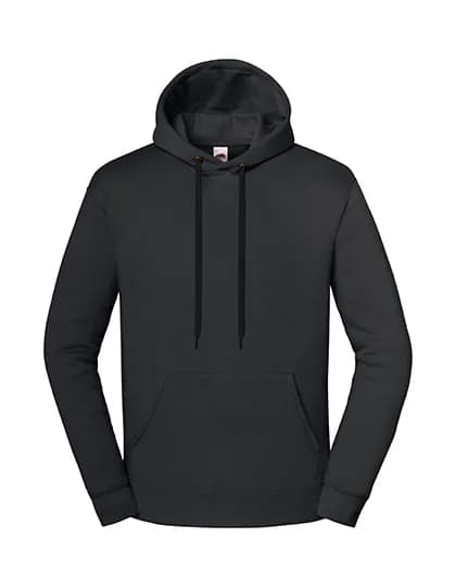 Iconic Premium Hooded Sweat - Light Graphite (Solid)