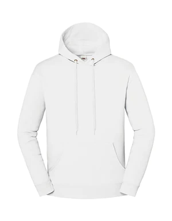 Iconic Premium Hooded Sweat - White