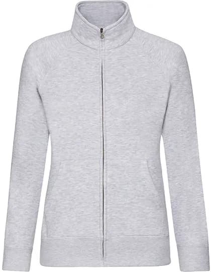 Ladies´ Premium Sweat Jacket - Heather Grey