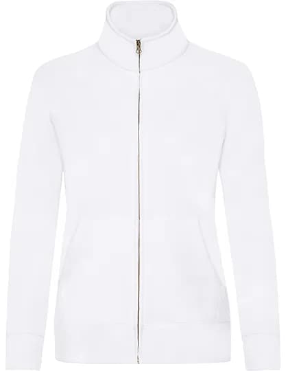 Ladies´ Premium Sweat Jacket - White