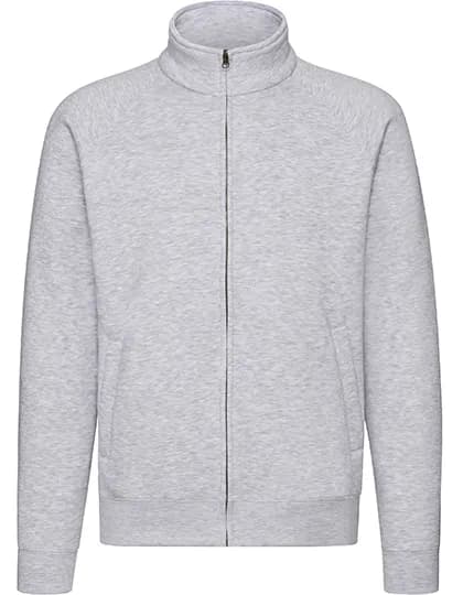 Premium Sweat Jacket - Heather Grey