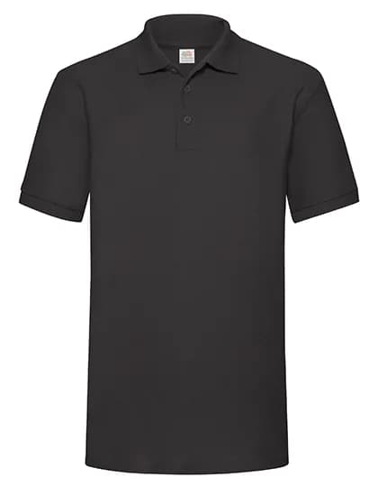 65/35 Heavy Piqué Polo - Black