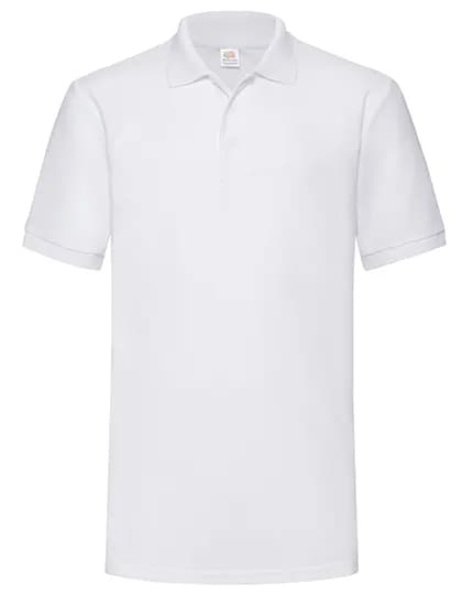 65/35 Heavy Piqué Polo - White