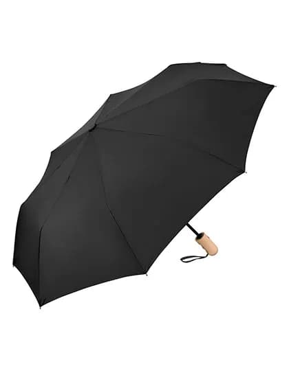 AC-Taschenschirm ÖkoBrella, waterSAVE® - Black