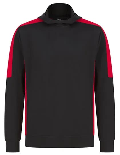 Adults Team Hoodie - Black/Red