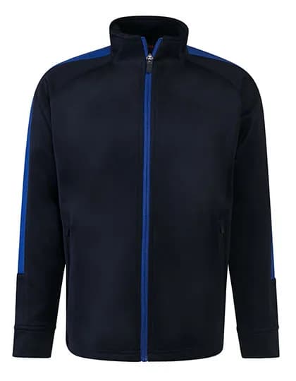 Kids Knitted Tracksuit Top - Navy/Royal