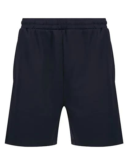 Kids Knitted Shorts with Zip Pockets - Navy