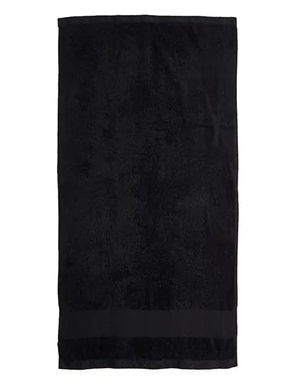Organic Cozy Bath Sheet - Black