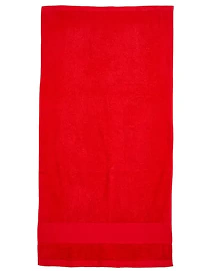 Organic Cozy Bath Sheet - Red
