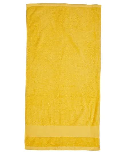 Organic Cozy Bath Sheet - Sunflower Yellow