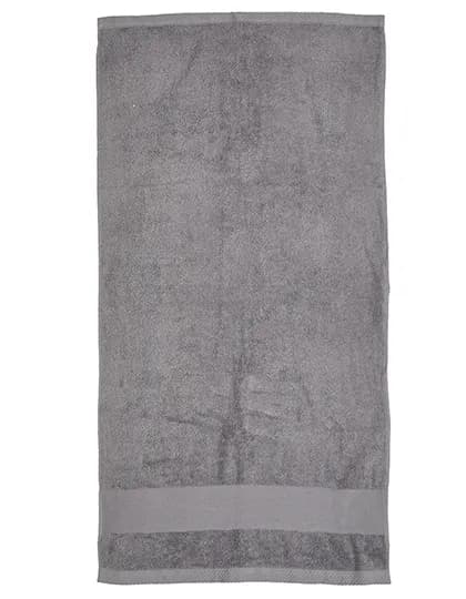 Organic Cozy Bath Towel - Light Grey
