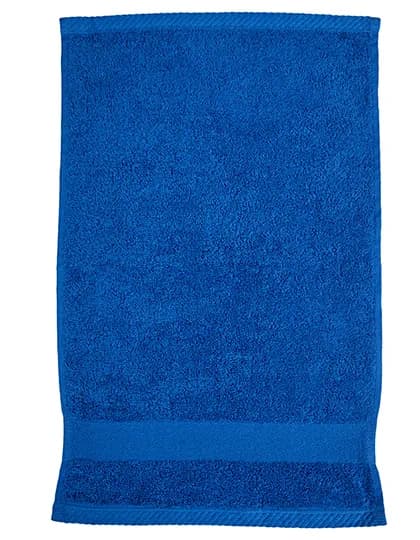 Organic Cozy Guest Towel - Cobalt Blue
