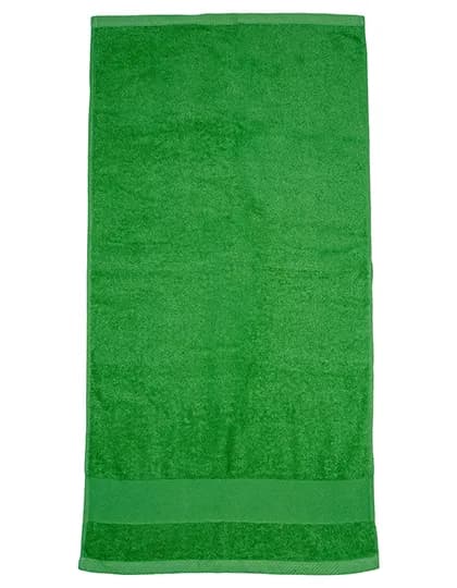 Organic Cozy Hand Towel - Grass Green