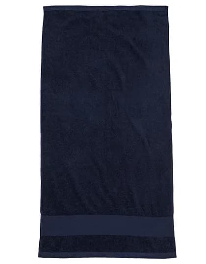 Organic Cozy Hand Towel - Navy