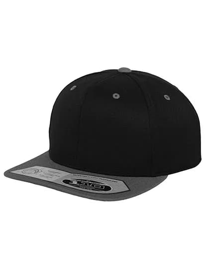 110 Fitted Snapback - Black/Grey