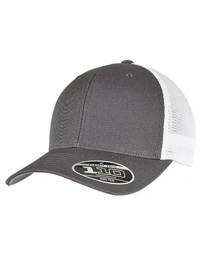 110 Mesh 2-Tone Cap - Charcoal/White
