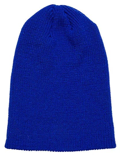 Long Knit Beanie - Royal