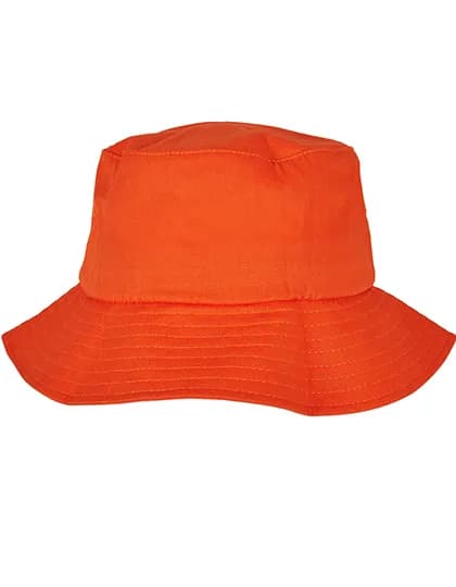 Flexfit Cotton Twill Bucket Hat - Orange
