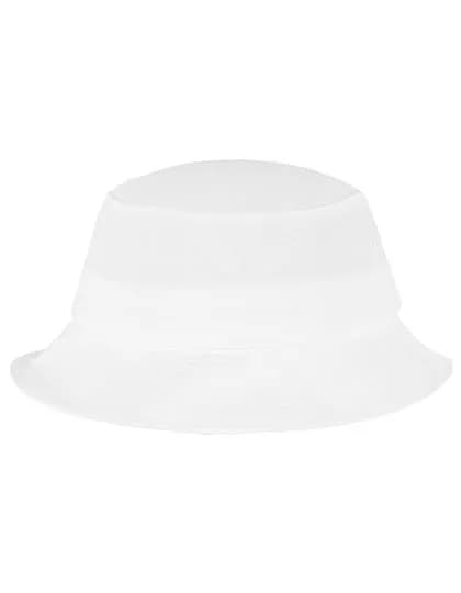 Flexfit Cotton Twill Bucket Hat - White