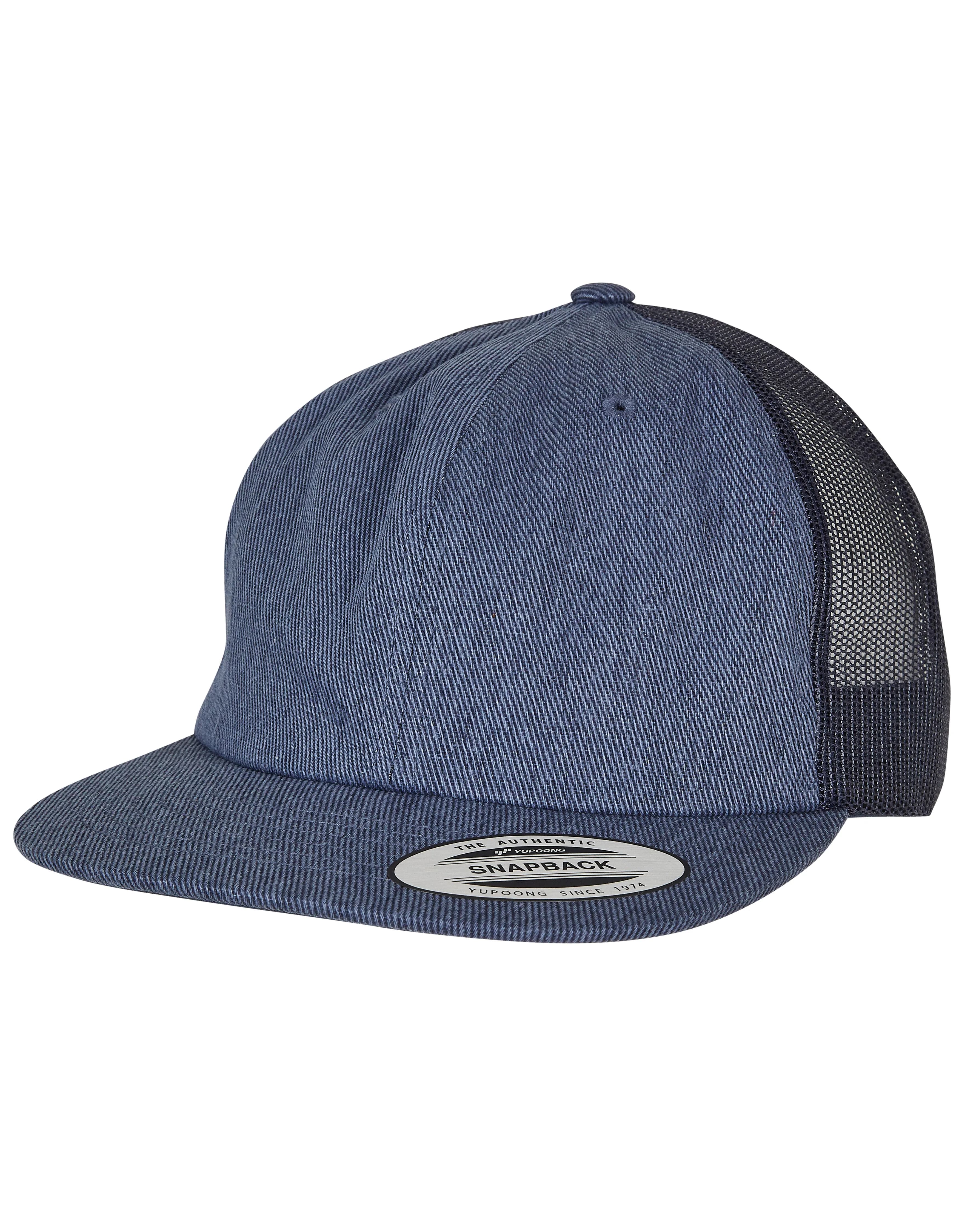 Denim Trucker Cap - Blue Raw