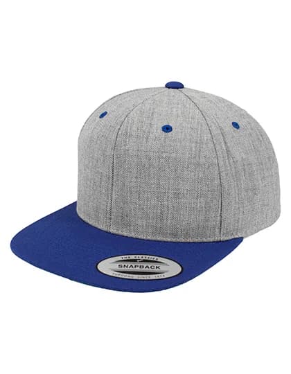 Classic Snapback 2-Tone - Heather Grey/Royal