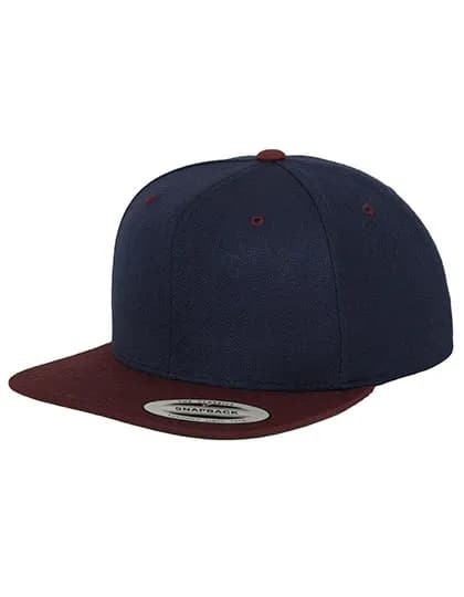 Classic Snapback 2-Tone - Navy/Maroon