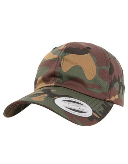 Low Profile Cotton Twill - Green Camo