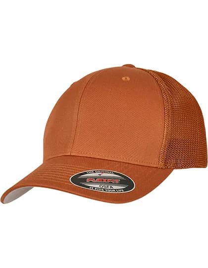 Flexfit Mesh Trucker Cap - Caramel