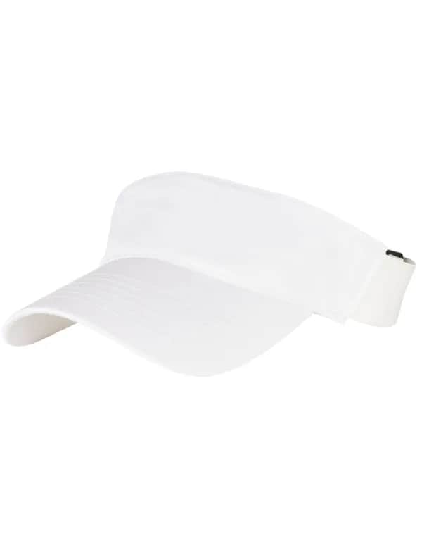 Performance Visor Cap - White