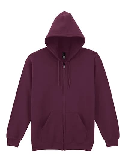 Heavy Blend™ Adult Full Zip Hooded Sweatshirt - Maroon