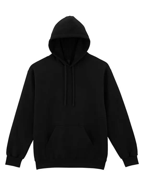 Hammer Maxweight Adult Hooded Sweatshirt - Pitch Black