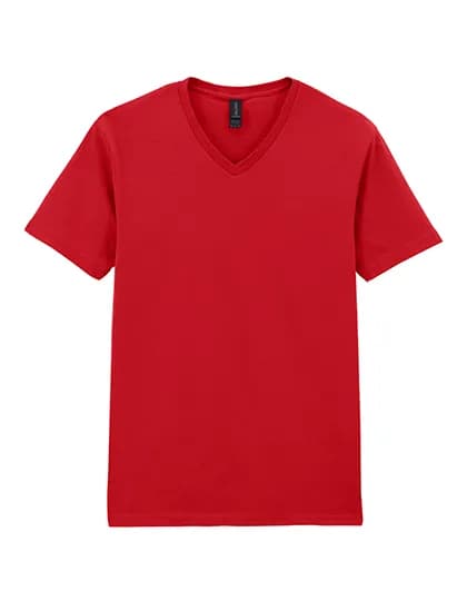 Softstyle® Adult V-Neck T-Shirt - Red