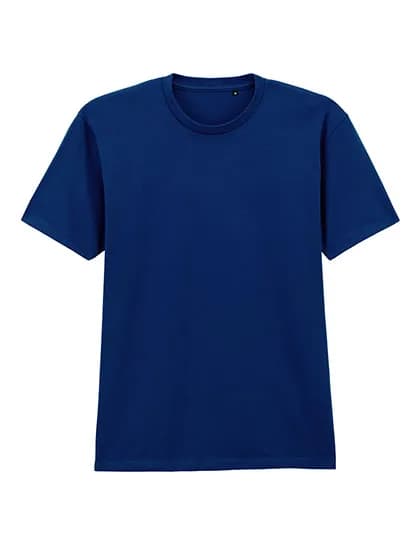 Softstyle Midweight Adult No Label Enzyme Wash T-Shirt - Navy