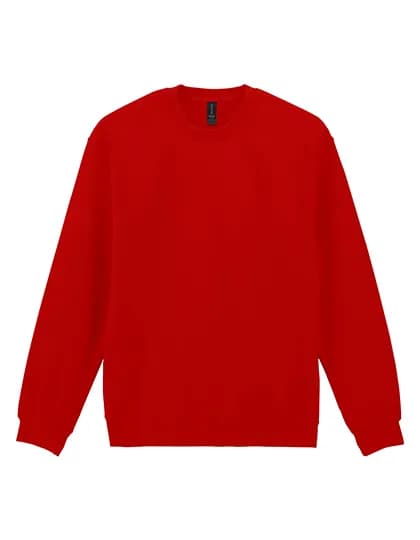 Softstyle® Midweight Fleece Adult Crewneck Sweatshirt - Red